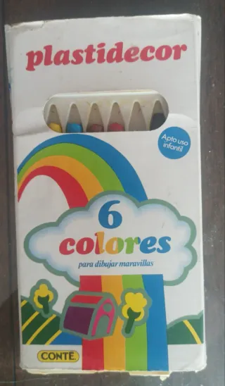 Plastidecor 6 colores