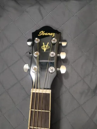 Guitarra Ibanez Electroacústica Azul