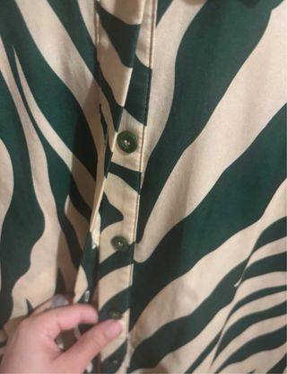 Traje estampado cebra Shein