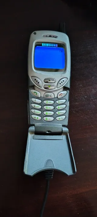 Samsung Cellulare Vintage Grigio Argento