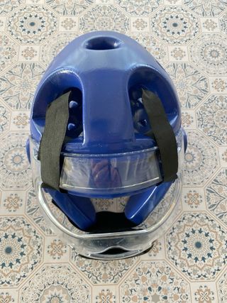 Casco Taekwondo Azul