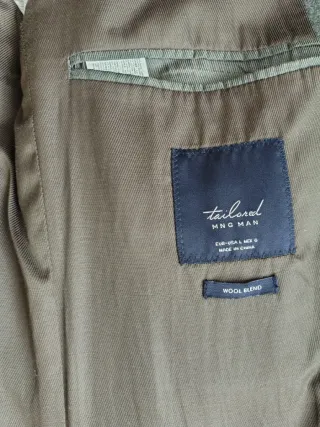 Abrigo gris entre talla M / L