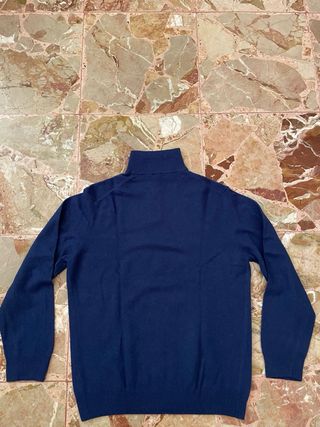 Dolcevita blu in cashmere