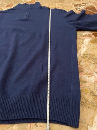 Dolcevita blu in cashmere