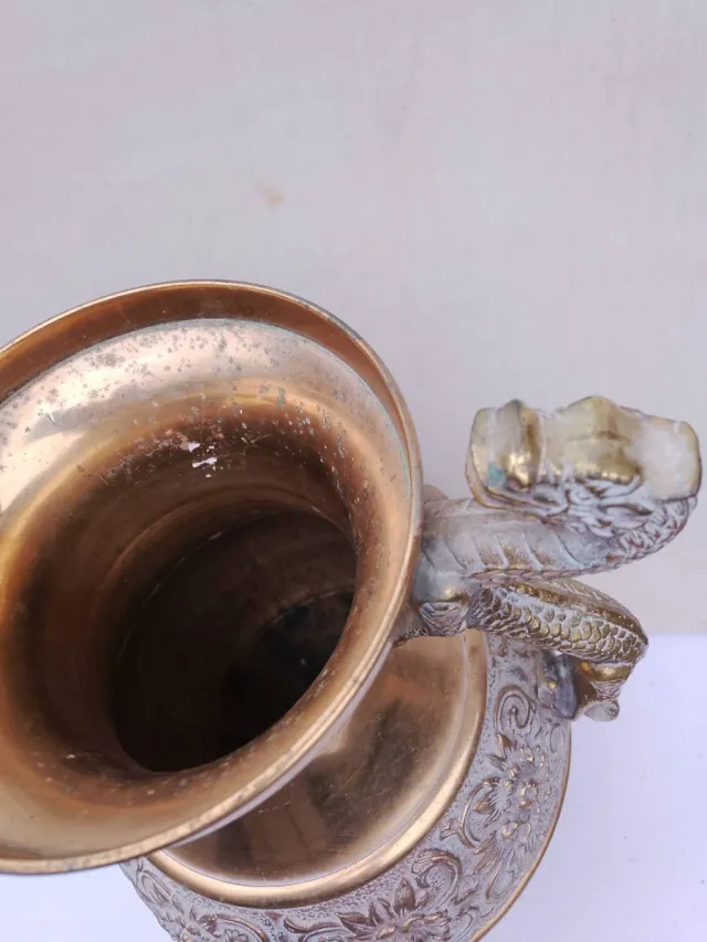 JARRON - BRONCE KOREANO - VINTAGE  - PATENTADO