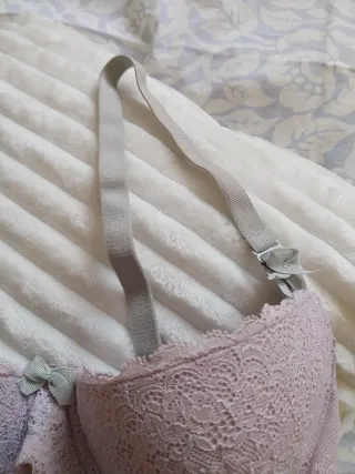 2 Sujetadores Women'secret Rosa y Lila