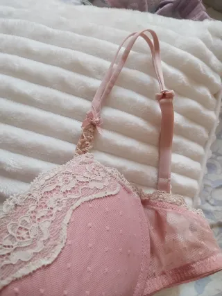 2 Sujetadores Women'secret Rosa y Lila