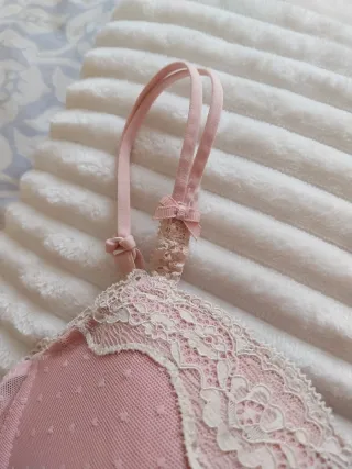 2 Sujetadores Women'secret Rosa y Lila