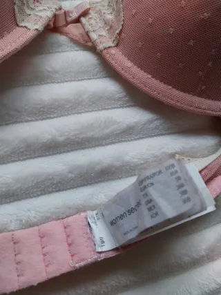 2 Sujetadores Women'secret Rosa y Lila