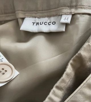 Falda Trucco Beige Talla 44