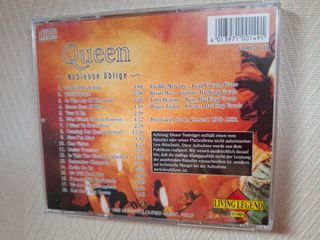 Queen Noblesse Oblige CD Live 1973-1986
