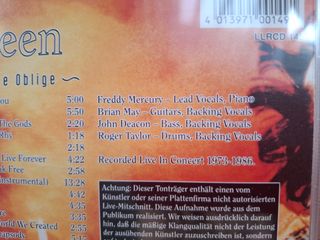 Queen Noblesse Oblige CD Live 1973-1986