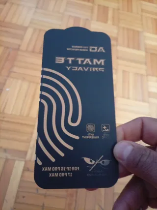 Protector Pantalla AG Matte Privacy 17 Pro Max