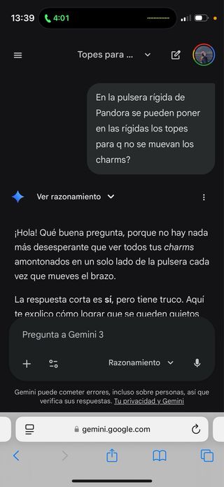 Pulsera Original Pandora Plata Ley S925 con charms