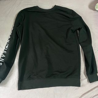 Sudadera Armani Jeans Negra Logo Águila