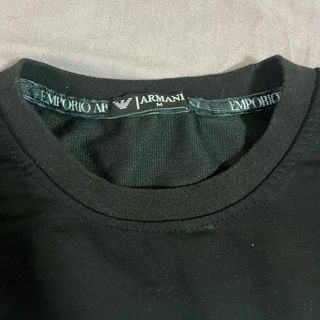 Sudadera Armani Jeans Negra Logo Águila