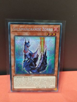 Carta Salamagrande Zorro - Yu-Gi-Oh!