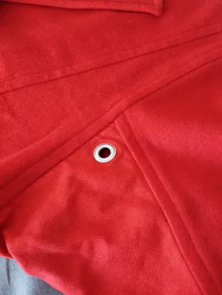 Chaqueta blazer roja mujer vintage