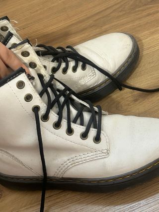 Botas Dr. Martens Blancas Talla 37