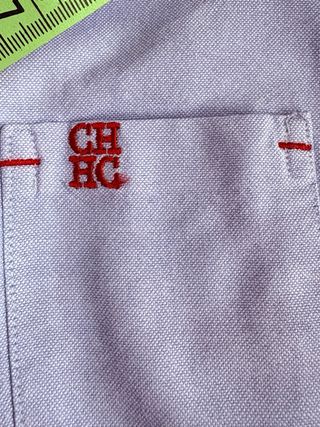 Camisa Carolina Herrera Azul Mujer