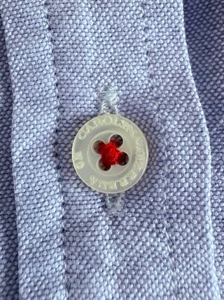 Camisa Carolina Herrera Azul Mujer