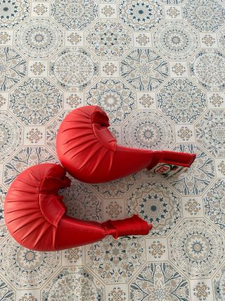 Guantes Taekwondo Rojo