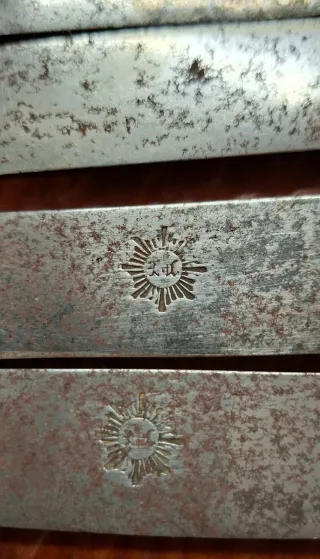 Cuchillos Meneses Antiguos Plata 6