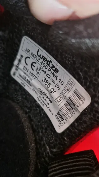 Casco esquí niña Wed'ze rosa 2-4 años