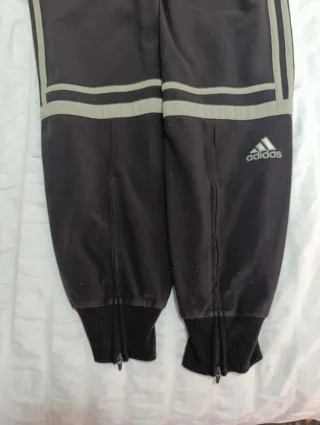 Chándal Adidas Challenger Beige y Negro