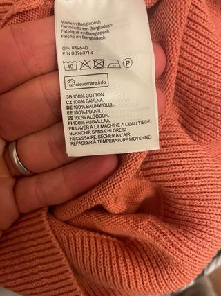 Cardigan H&M 100% cotone taglia S