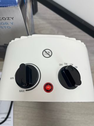 MIDEA Calefactor Eléctrico Baño de Bajo Consumo