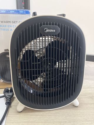 MIDEA Calefactor Eléctrico Baño de Bajo Consumo