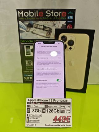 Apple iPhone 13 Pro 128GB Oro