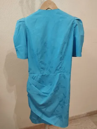 Vestido vintage crās azul