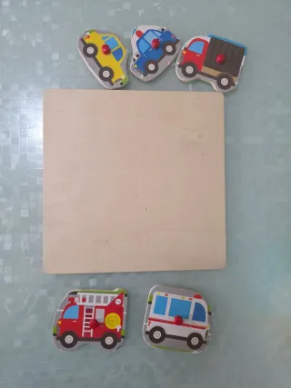 Puzzle in Legno SirWood Veicoli