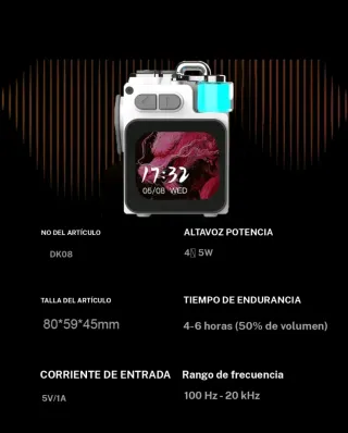 Altavoz Inalámbrico Gaminja RGB COOL