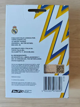 Topps Real Madrid 2025/26 - Collector Tin sellada