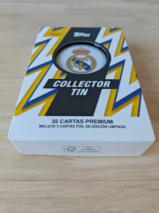 Topps Real Madrid 2025/26 - Collector Tin sellada