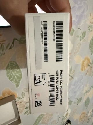 Redmi 13C 5G 4GB RAM 128GB NERO STELLATO