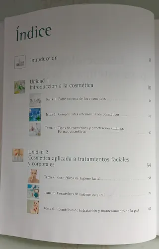 Libro de Cosmetología para estética y belleza