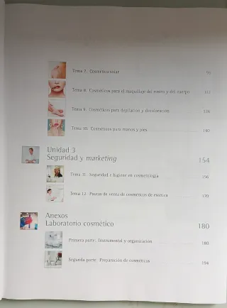 Libro de Cosmetología para estética y belleza