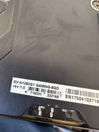 Gigabyte GTX 1080 G1 Gaming Tarjeta Gráfica