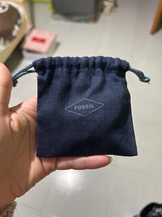 Bracciale Fossil con cuoricini - Nuovo