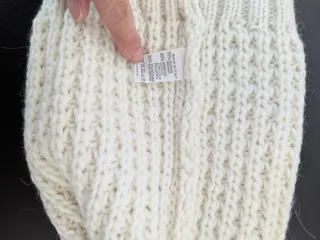 Cappello lana bianco