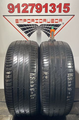 *225 55 16 W MICHELIN RUEDA AL 90% VIDA UTIL