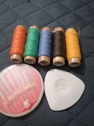 2 kits para costura y botones