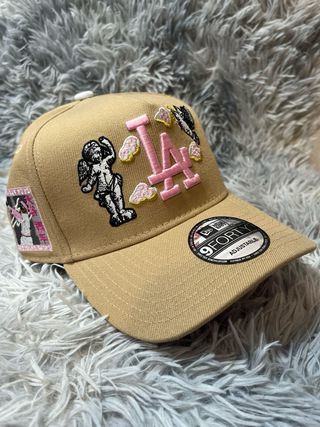 Gorra New Era 9Forty Ajustable Beige Los Ángeles L