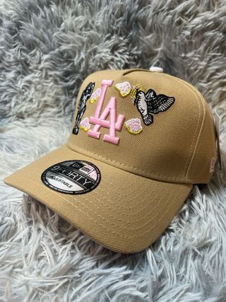Gorra New Era 9Forty Ajustable Beige Los Ángeles L