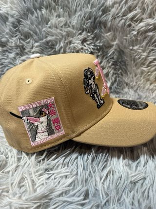 Gorra New Era 9Forty Ajustable Beige Los Ángeles L