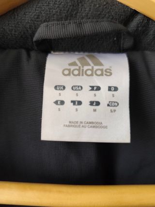 Chaqueta Adidas Hombre Gris oscuro